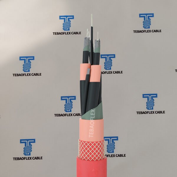 (N)TSCGEWOEU MT PLUS reduced weight medium voltage reeling cable on drum by TEBAOFLEX