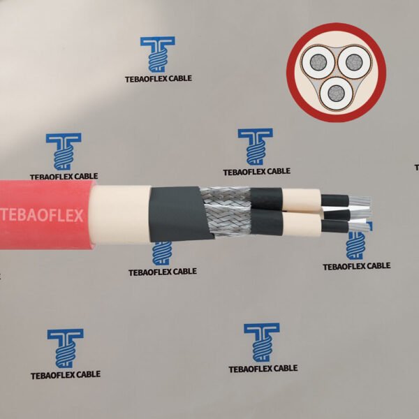 CM outer sheath and waterproof EPR inner sheath of Dredging Cable -3E for permanent immersion