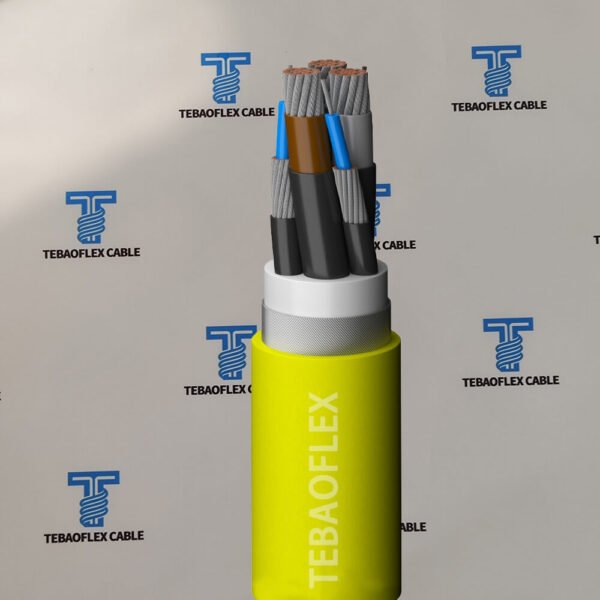 NSSHCGEOEU MV reeling cable with twin control pairs and monitoring conductors by TEBAOFLEX