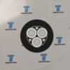 Cross section of (N)TSCGEWOEU-TR showing 3 power cores, 3 earth cores and bonded 5GM5 sheath system